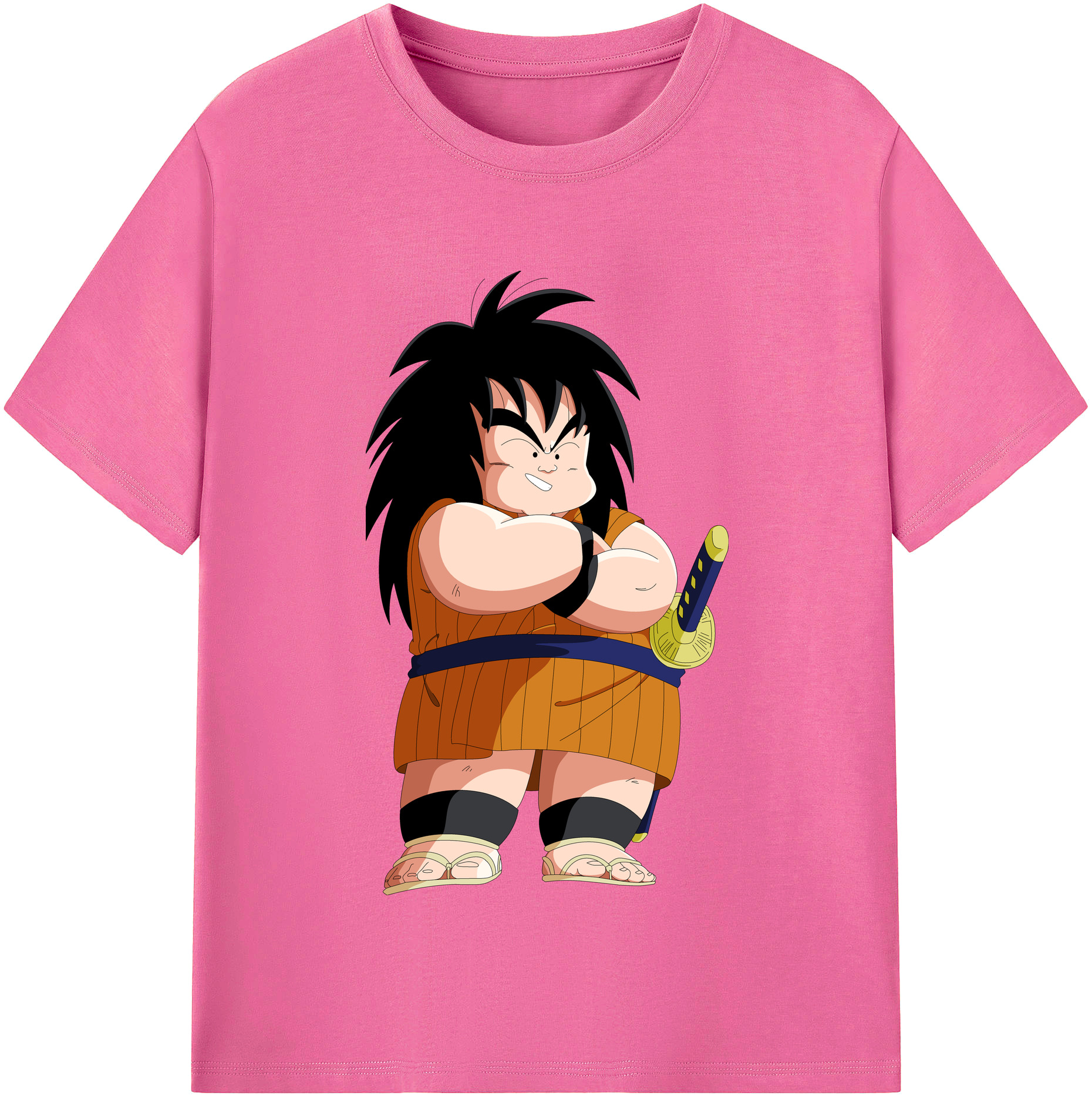 （画像用） ドラゴンボール やじろべえ DRAGON BALL Yajirobe レディースカジュアルプリントTシャツ（綿100％）